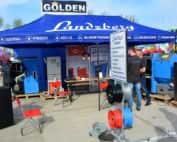 Przygotowane stanowisko wystawowe w Starym Polu